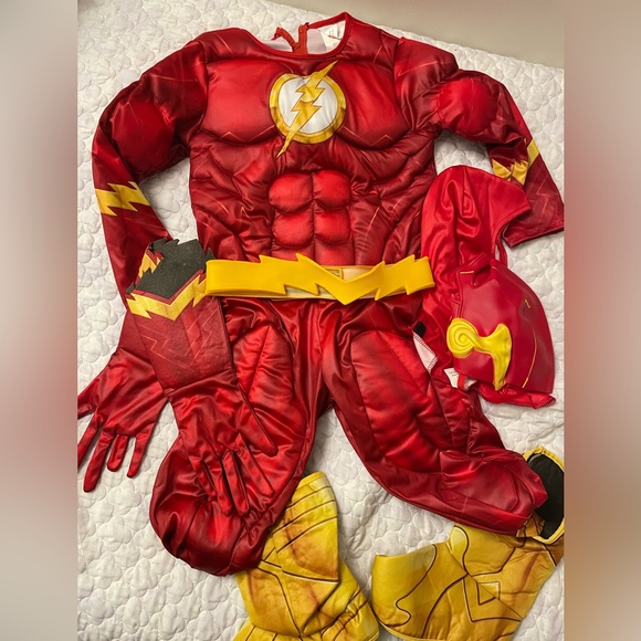 Chasing Fireflies Other - Chasing Fireflies Red and Yellow Flash Muscle Costume